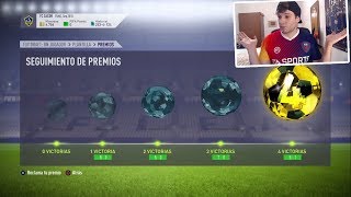 ¿QUÉ PASA SI GANAS UN FUT DRAFT OFFLINE EN LEYENDA  FIFA 18 [upl. by Buckden800]