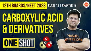 CARBOXYLIC ACID in One Shot  All Concepts Tricks amp PYQs  Class 12  NEET [upl. by Lorrie]