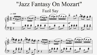 quotJazz Fantasy On Mozartquot  Fazil Say Turkish March Improvisation [upl. by Lenoj]