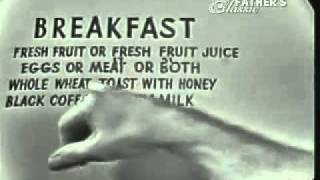 Jack LaLanne  Talks about the best meal plan [upl. by Ticknor]