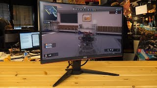 AOC C24G1 Curved 144Hz Gaming Monitor  Hardware Unboxing [upl. by Liesa676]