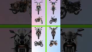 Bullet 🆚 Splendor 🆚 R15 🆚 KTM 🔥🔥  कौन है असली king🫅 shorts comparison youtubeshorts [upl. by Arvy419]