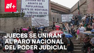 Crónica del Paro Indefinido de Trabajadores del Poder Judicial en 16 Estados [upl. by Boonie549]