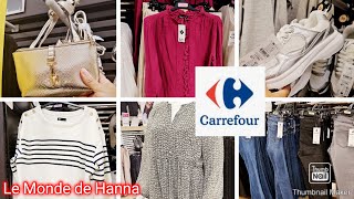 CARREFOUR FRANCE 0309 NOUVELLE COLLECTION FEMME 🚺 [upl. by Azaria]