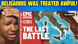 Belisarius The Last Battle reaction epic history tv reaction caribbean british belisarius reaction [upl. by Ellerd]