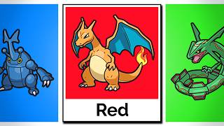 Official Pokemon Colors Are Not What You Think [upl. by Tirma241]