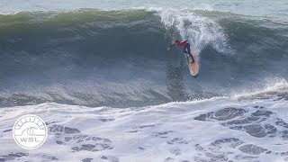 2018 Longboard Pro Espinho scores heavy surf in Portugal [upl. by Rodney]