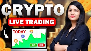 25 SEP Crypto live trading bitcoin live trading deltaexchange btc cryptolivetrading trading [upl. by Rahsab]