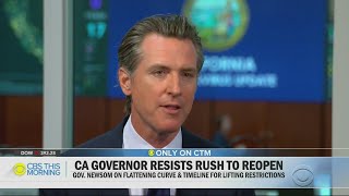 After Flawed Early COVID Projections Newsom Warns Of Second Wave [upl. by Enrique231]