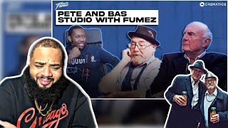 PETE amp BAS  STUDIO WITH FUMEZ THE ENGINEER INTERVIEW  REACTION [upl. by Cressy]