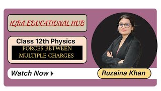 Mastering Forces Between Multiple Charges in Physics  Principle of superposition class 12 Physics [upl. by Senalda]