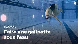 Comment faire une galipette sous l’eau  Vaincre sa peur de leau [upl. by Ycats320]