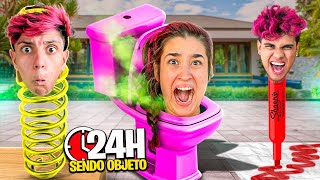 VIRAMOS UM OBJETO POR 24 HORAS Desafio dos Rosa [upl. by Tome594]