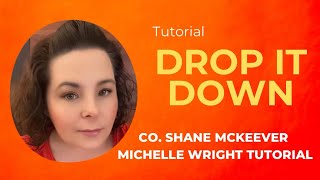 Drop it down line dance tutorial intermediate choreography by Shane McKeever [upl. by Rumpf860]