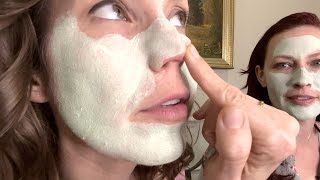 Green Tea Face Mask DOES IT WORK As seen on Instagram [upl. by Aenat358]