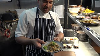 Crispy Bhindi Okra Indian Restaurant Recipe by Chef Santosh Shah MasterChef UK 2020 Contestant [upl. by Aible]