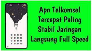 APN TELKOMSEL TERCEPAT PALING STABIL II JARINGAN LANGSUNG FULL SPEED COOOY [upl. by Anilegnave]