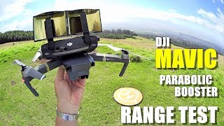 DJI MAVIC PRO Review  Part 4  64 Mile InDepth Parabolic Range Booster Test 😮 [upl. by Pooi]