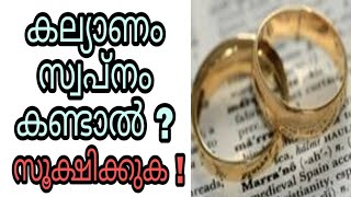 kalyanam swapnam kandal swapna vyakyanam islam malayalam islamic speech phalam vivaham marriage sihr [upl. by Rehpotsrhc]