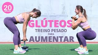 Treino Intenso para Aumentar Glúteos  20 min  em casa [upl. by Notsur]