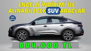 Engelli İndirimi Ötv Muafiyeti ile Alınabilecek Tüm Suv Araçlar [upl. by Glenna]