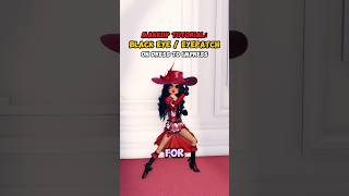 HOW TO MAKE BLACK EYE  EYEPATCH on DRESS TO IMPRESS Makeup Tutorial dresstoimpress roblox dti [upl. by Jdavie]