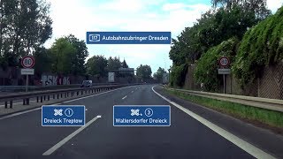 🇩🇪 A117 AD Treptow  Waltersdorfer Dreieck 25x [upl. by Quiteria]