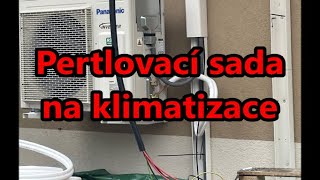 Pertlovací sada na klimatizace [upl. by Bolen]