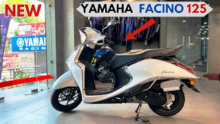 2024 New Yamaha Fascino 125 Detailed Review With On Road Price Features Mileage [upl. by Barnebas]