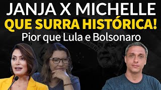 Ninguém percebeu  JANJA leva uma surra de Michelle pior que LULA levou do Bolsonaro [upl. by Sletten]