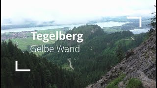 Gelbe Wand  Tegelberg [upl. by Drofwarc]