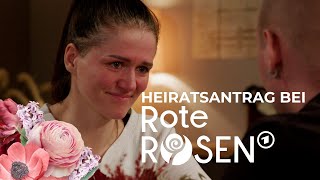 HEIRATSANTRAG am Set I Teil 2 I Rote Rosen [upl. by Metzger745]