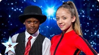 Dancers Lauren and Terrell are on a mission  Britains Got Talent 2014 [upl. by Aytak]