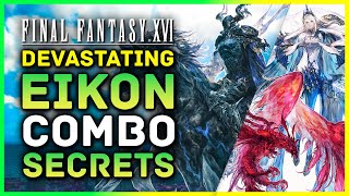 Final Fantasy 16  7 Deadly Eikon Skill Combos  Best Abilities Combat Tips Final Fantasy XVI [upl. by Eenej]