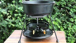 Vorstellung Petromax proft  Dutch Oven Deckelhalter von CampMaid [upl. by Terriss]