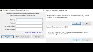 internet download manager solución en 1 minuto JULIO 2024 [upl. by Leafar]