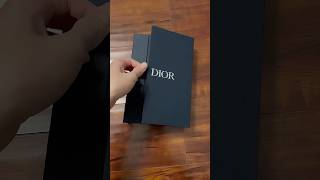 Quick Dior wallet unboxing shorts chillbeats fashion dior [upl. by Borg902]