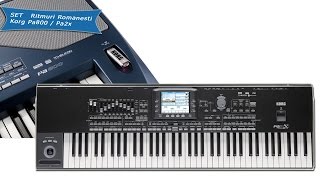 Demo SET Korg Pa2x convertit pentru Pa800 [upl. by Meeharb2]