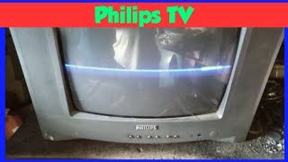 Philips TV Horizontal line problem Vertical IC 7840 [upl. by Loris]