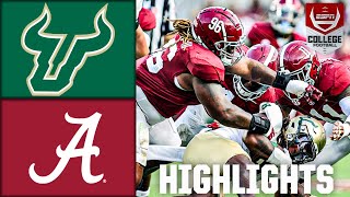 South Florida Bulls vs Alabama Crimson Tide  Full Game Highlights  ESPN College Football [upl. by Ulphia375]