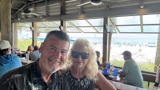 Schooners’s Last Locals Beach Club PCB Florida Lunch ￼SocialSecurity ￼ [upl. by Hsirahc]