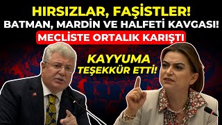 Hırsızlar Faşistler  Mecliste Batman Mardin ve Halfeti Kavgası Ortalık Fena Karıştı [upl. by Raddatz821]