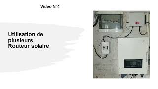 04 Utilisation de plusieurs Routeur solaire [upl. by Nedroj]