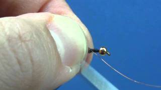 Beginner Fly Tying Tips  Part 8 The Bead Head Pheasant Tail Nymphwmv [upl. by Kerman437]