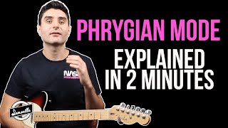 The Phrygian Mode Explained In 2 Minutes It Sounds DARK [upl. by Annodal]