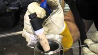 Tig Welding Stainless to Carbon with Hastelloy W Nickel Alloy [upl. by Ettenotna727]