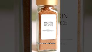 one special ingredient takes this homemade pumpkin pie spice to the next level shorts recipe [upl. by Atiekan]