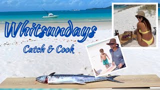 Mackerel Trolling Whitsunday Outer Islands [upl. by Aynodal34]