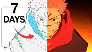 Can I ReAnimate Jujutsu Kaisen In Just One Week [upl. by Truscott]