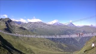 Spectacular Suspension Bridge in Austria  Stubnerkogel Bad Gastein [upl. by Gallard893]